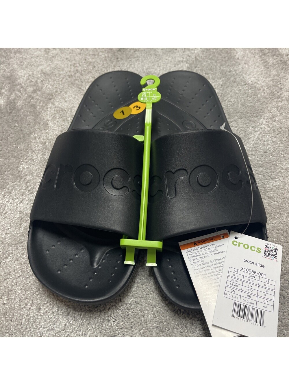 crocs men size 13